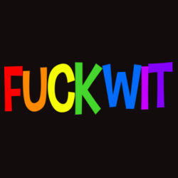 Fuckwit 2 - RC027 Double Knit Printers Beanie Design