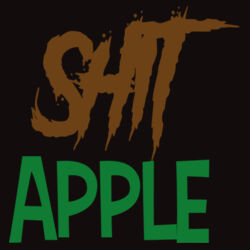 Shit Apple - RC027 Double Knit Printers Beanie Design