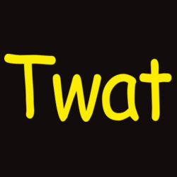 Twat - RC027 Double Knit Printers Beanie Design