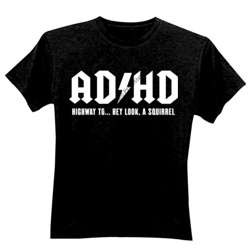 ADHD - Highway to... - GD01 Softstyle Adult T-Shirt Thumbnail
