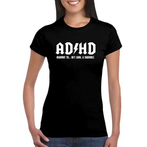 ADHD - Highway to... - GD72 Softstyle® Ladies' T-Shirt Thumbnail