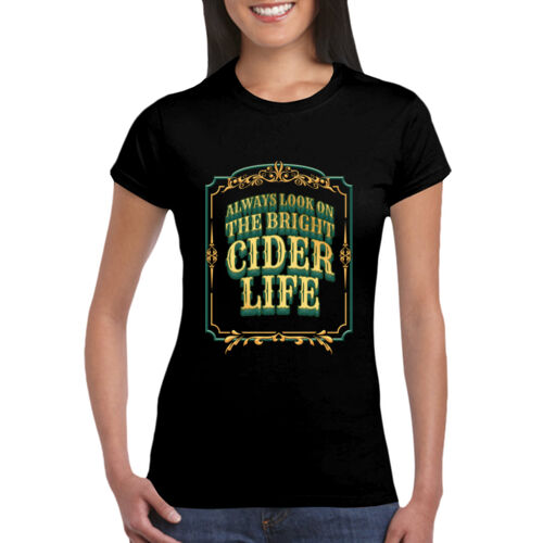 Bright Cider Life 2 - GD72 Softstyle® Ladies' T-Shirt Thumbnail