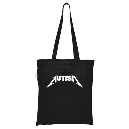Autism Metallica Style - ECO001 100% Recycled Cotton Tote Bag Thumbnail