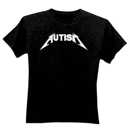 Autism Metallica Style - GD01 Softstyle Adult T-Shirt Thumbnail