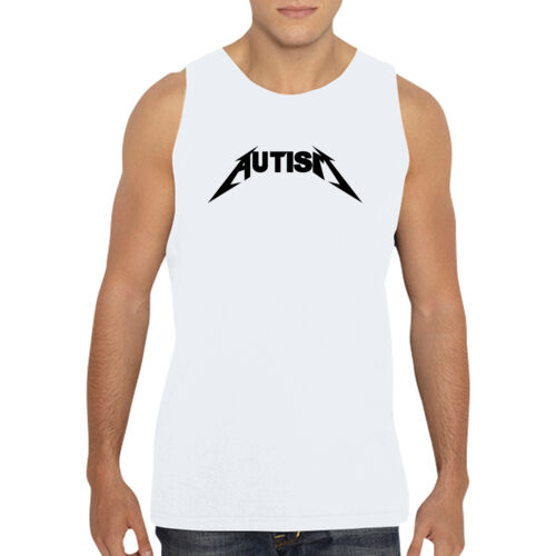 Autism Metallica Style - GD12 Softstyle® Adult Tank Top Thumbnail