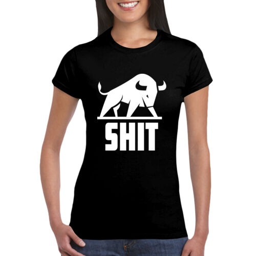 Bullshit - GD72 Softstyle® Ladies' T-Shirt Thumbnail