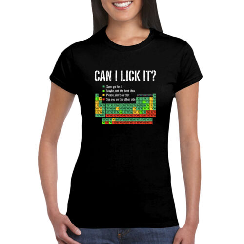 Can I Lick It? - GD72 Softstyle® Ladies' T-Shirt Thumbnail