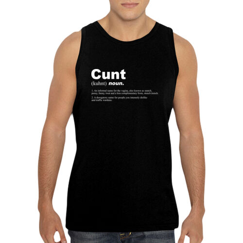 Cunt Noun - GD12 Softstyle® Adult Tank Top Thumbnail