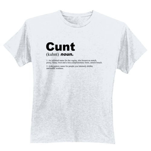 Cunt Noun - GD01 Softstyle Adult T-Shirt Thumbnail