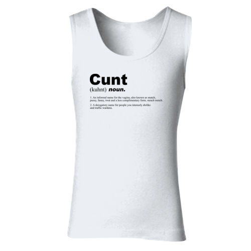 Cunt Noun - GD77 Softstyle® Ladies' Tank Top Thumbnail
