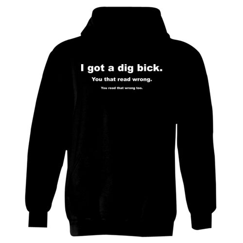 Dig Bick - Heavy Blend™ Adult Hooded Sweatshirt Thumbnail