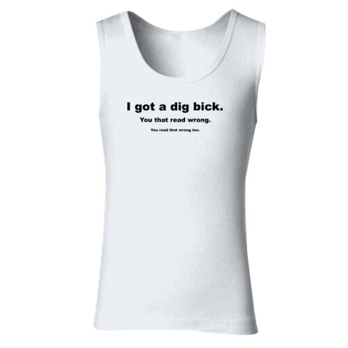 Dig Bick - GD77 Softstyle® Ladies' Tank Top Thumbnail