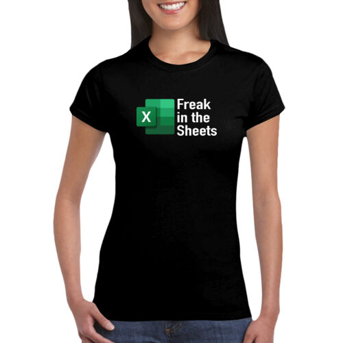 Freak In The Sheets - GD72 Softstyle® Ladies' T-Shirt Thumbnail