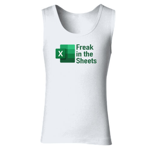 Freak In The Sheets - GD77 Softstyle® Ladies' Tank Top Thumbnail