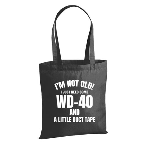 I'm Not Old - W201 Premium Cotton Tote Thumbnail