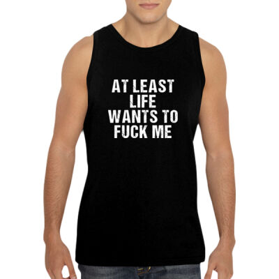 Life Wants To Fuck Me - GD12 Softstyle® Adult Tank Top Thumbnail