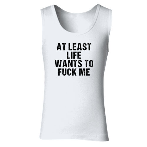 Life Wants To Fuck Me - GD77 Softstyle® Ladies' Tank Top Thumbnail