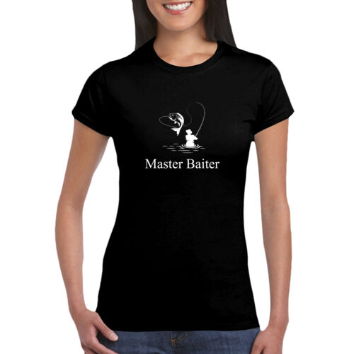 Master Baiter - GD72 Softstyle® Ladies' T-Shirt Thumbnail