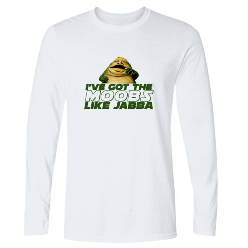 Moobs Like Jabba - GD11 Softstyle® Adult Long Sleeve T-Shirt Thumbnail