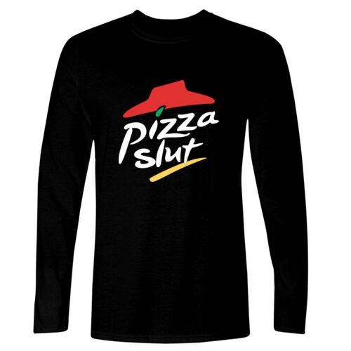 Pizza Slut - GD11 Softstyle® Adult Long Sleeve T-Shirt Thumbnail