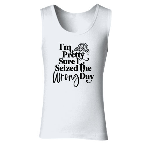 Seized The Wrong Day - GD77 Softstyle® Ladies' Tank Top Thumbnail