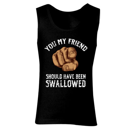 Should Have Been Swallowed - GD77 Softstyle® Ladies' Tank Top Thumbnail