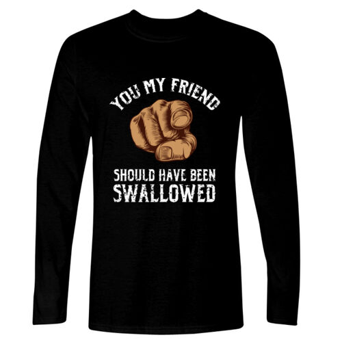Should Have Been Swallowed - GD11 Softstyle® Adult Long Sleeve T-Shirt Thumbnail
