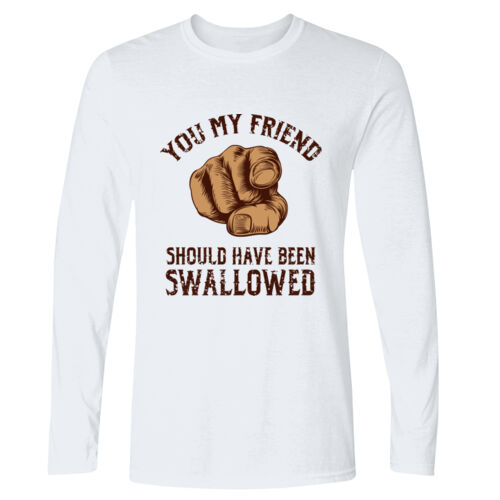 Should Have Been Swallowed - GD11 Softstyle® Adult Long Sleeve T-Shirt Thumbnail