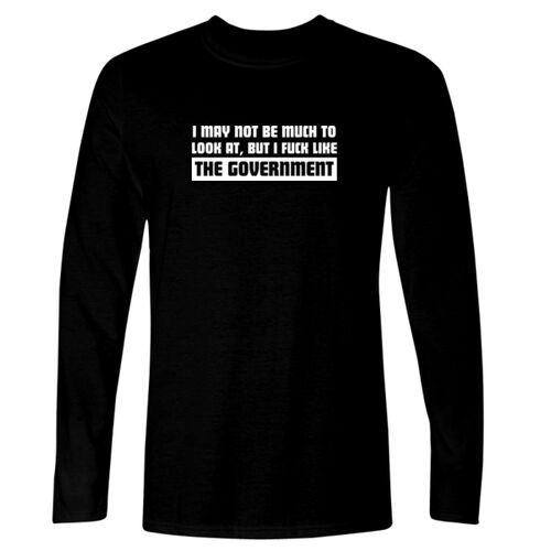 The Government - GD11 Softstyle® Adult Long Sleeve T-Shirt Thumbnail