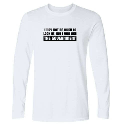 The Government - GD11 Softstyle® Adult Long Sleeve T-Shirt Thumbnail