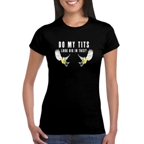 Tits - GD72 Softstyle® Ladies' T-Shirt Thumbnail