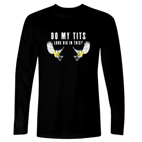 Tits - GD11 Softstyle® Adult Long Sleeve T-Shirt Thumbnail