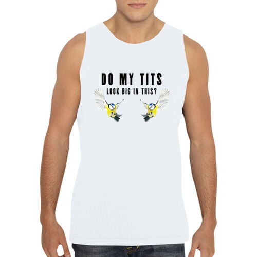 Tits - GD12 Softstyle® Adult Tank Top Thumbnail