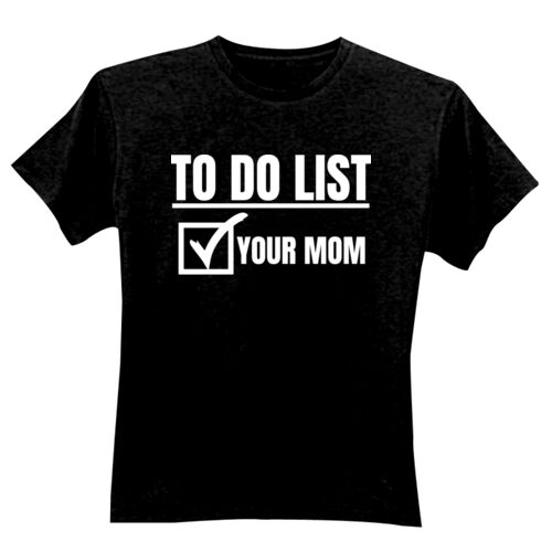 To Do List - GD01 Softstyle Adult T-Shirt Thumbnail