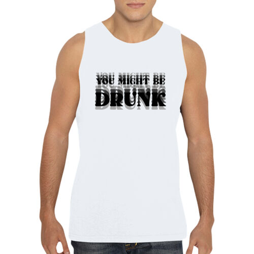 You Might Be Drunk - GD12 Softstyle® Adult Tank Top Thumbnail