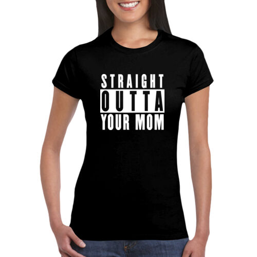 Your Mom - GD72 Softstyle® Ladies' T-Shirt Thumbnail