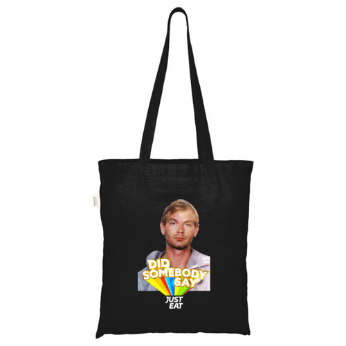 Just Eat - ECO001 100% Recycled Cotton Tote Bag Thumbnail