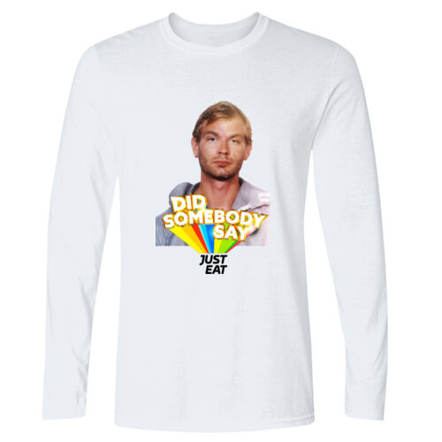 Just Eat - GD11 Softstyle® Adult Long Sleeve T-Shirt Thumbnail