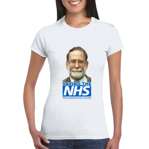 Saving The NHS - GD72 Softstyle® Ladies' T-Shirt Thumbnail