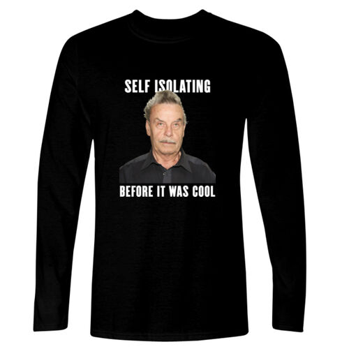 Self Isolating - GD11 Softstyle® Adult Long Sleeve T-Shirt Thumbnail