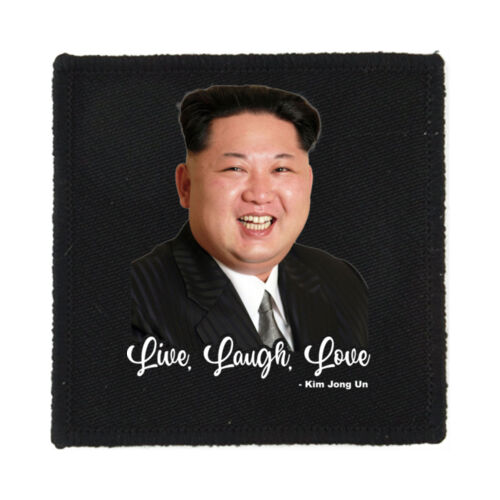 Live, Laugh, Love - PS01 8cm Square Sew-On Patch Thumbnail