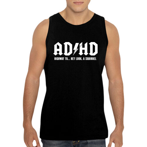 ADHD - Highway to... - GD12 Softstyle® Adult Tank Top Thumbnail