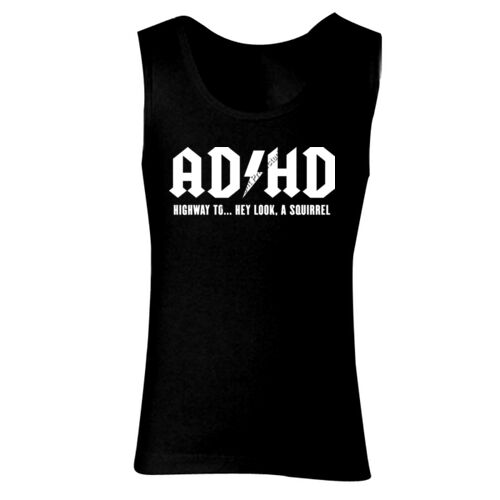 ADHD - Highway to... - GD77 Softstyle® Ladies' Tank Top Thumbnail