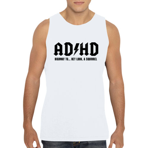 ADHD - Highway to... - GD12 Softstyle® Adult Tank Top Thumbnail