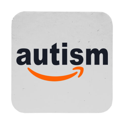Autism Amazon - 9cm Square Hardback Drinks Coaster Thumbnail
