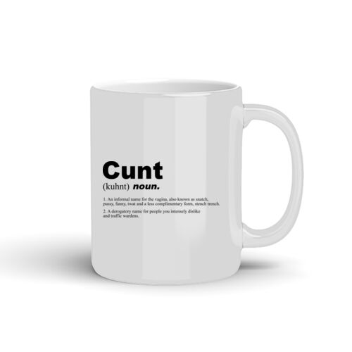 Cunt Noun - 10oz Coffee Mug Thumbnail