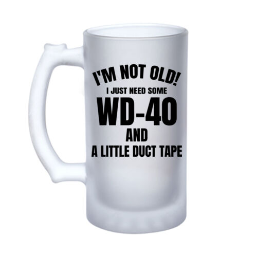 I'm Not Old - 16oz Frosted Glass Beer Stein Thumbnail