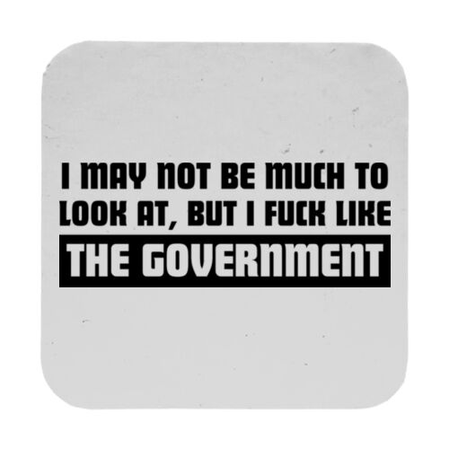 The Government - 9cm Square Hardback Drinks Coaster Thumbnail