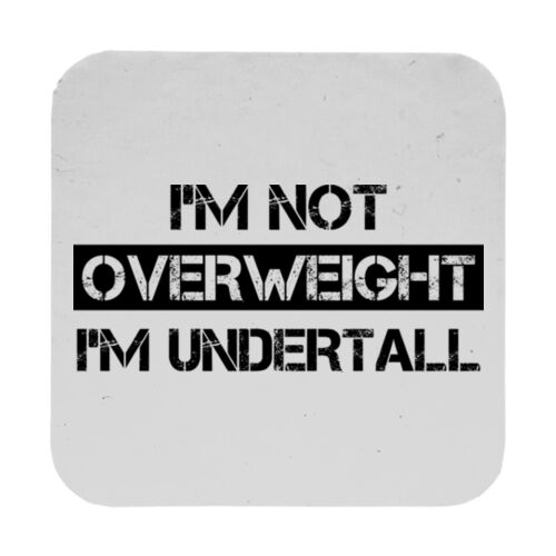 Undertall - 9cm Square Hardback Drinks Coaster Thumbnail