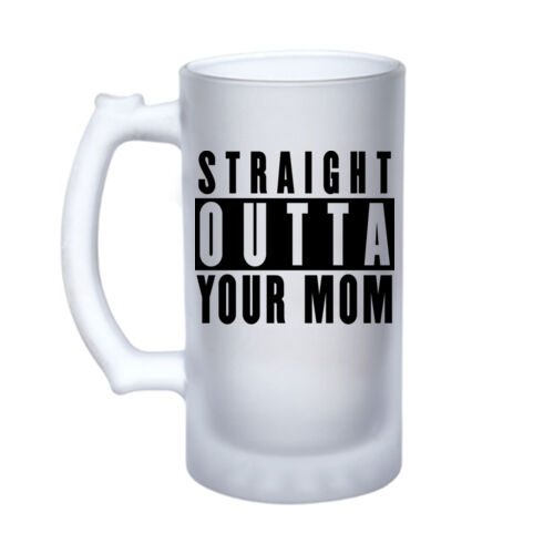 Your Mom - 16oz Frosted Glass Beer Stein Thumbnail